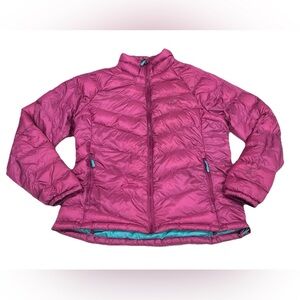 LL Bean Ultralight 850 Down Puffer Jacket Pertex Quantum Downtek Womens MP